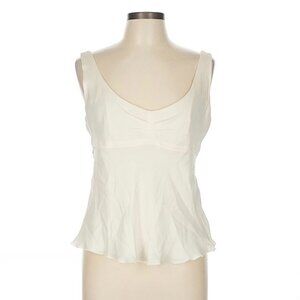 Vintage Armani collezioni silk blouse w/ sweetheart neckline